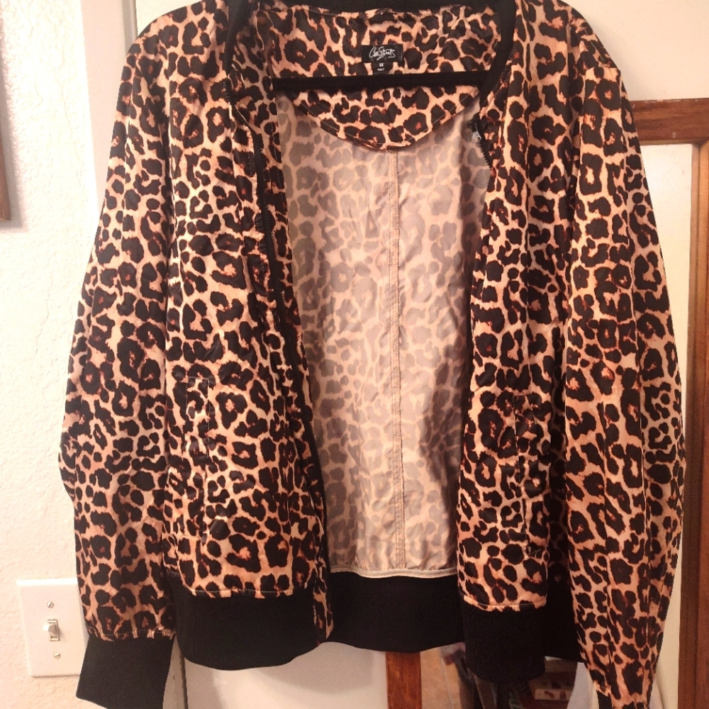 Leopard Print Women's Jacket